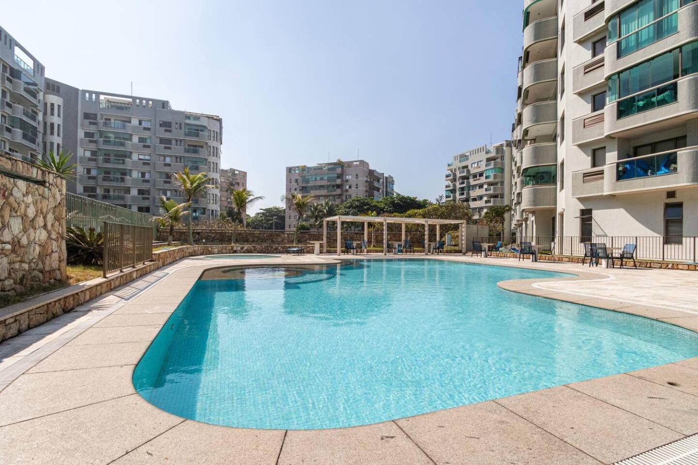 Rio De Janeiro Apartamento Frente Mar Na Barra Екстер'єр фото